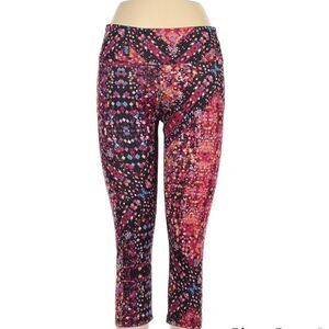 KOS USA pink multi color leggings NWT